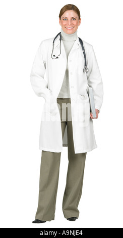 Une femme médecin Banque D'Images