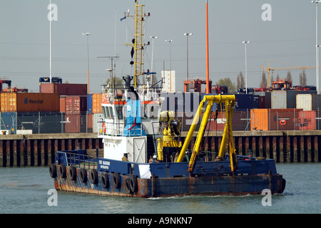 Atelier d'hippocampes OWO UK en cours. Southampton Water le sud de l'Angleterre, Royaume-Uni Banque D'Images