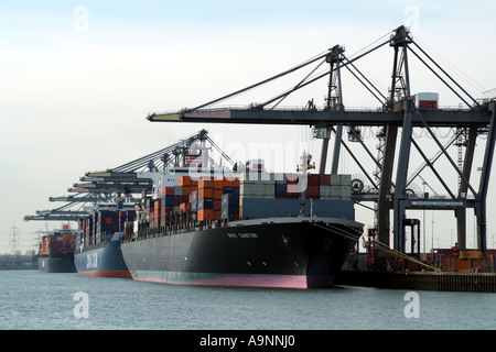 Le Terminal sur Southampton Water le sud de l'Angleterre Royaume-Uni UK Banque D'Images