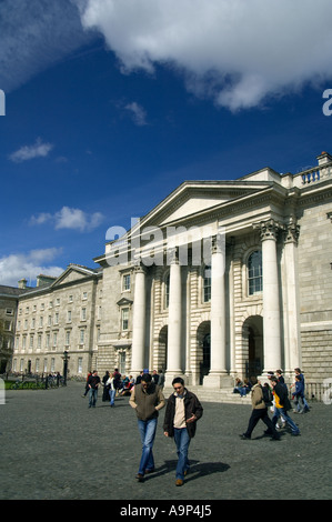 La chapelle de la place du Parlement à Trinity College Dublin Banque D'Images