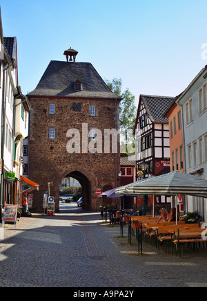 Orchheimer Gate entrée de Bad Munstereifel Rhénanie Allemagne Europe Banque D'Images