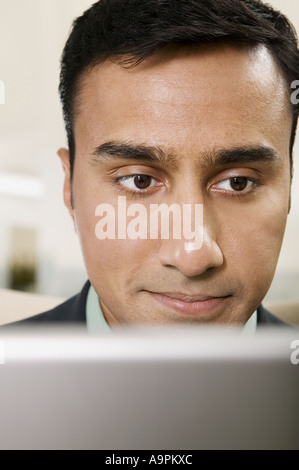 Businessman working Banque D'Images