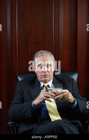 Portrait of a senior woman Banque D'Images