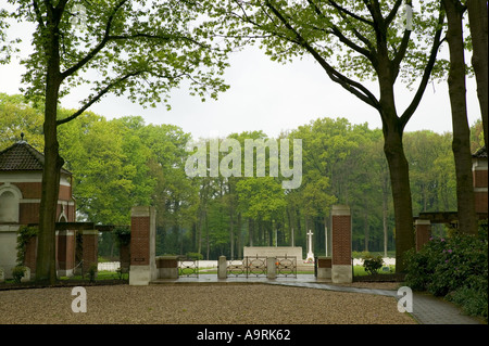 Cimetière de guerre Hollande Arnhem Oosterbeek Banque D'Images