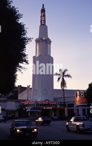 Fox Theatre de Los Angeles Westwood Banque D'Images