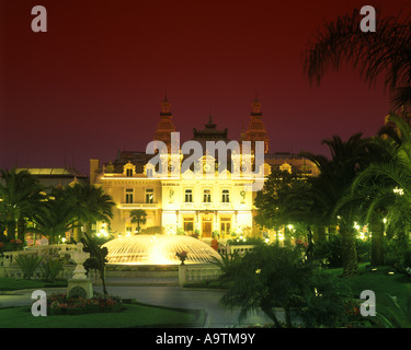 1998 FONTAINES HISTORIQUES VIEUX CASINO JARDINS PUBLICS MONTE CARLO PRINCIPAUTÉ DE MONACO Banque D'Images