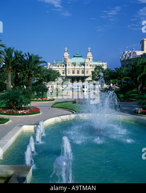 1998 FONTAINES HISTORIQUES VIEUX CASINO JARDINS PUBLICS MONTE CARLO PRINCIPAUTÉ DE MONACO Banque D'Images