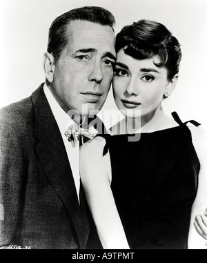 SABRINA - 1954 film Paramount avec Audrey Hepburn et Humphrey Bogart Banque D'Images