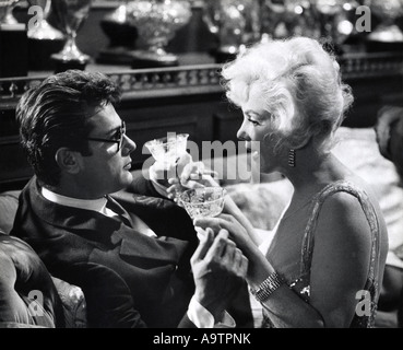Certains l'aiment chaud - 1959 United Artists un film avec Tony Curtis et Marilyn Monroe Banque D'Images