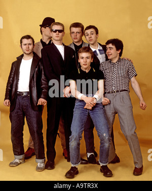 MADNESS - groupe pop britannique de 1980 Banque D'Images