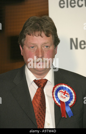 East Antrim MP DUP Sammy Wilson Banque D'Images