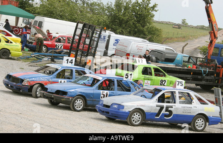 Mendips Raceway Shipham Angleterre GO UK 2005 Banque D'Images