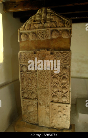 L'Nigg Pictish Stone, Easter Ross et Cromarty. Banque D'Images