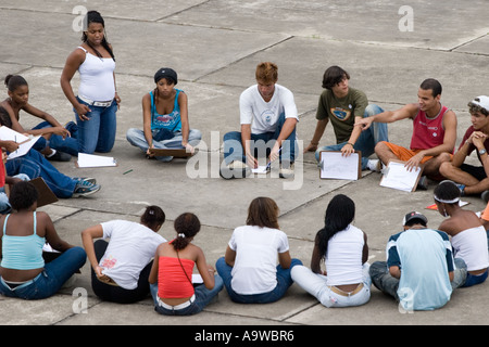 Brazillian adolescents Banque D'Images