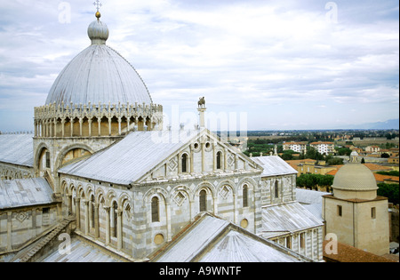 Italie, Toscane, Tuscana, cathédrale St Mary, Pise miracle square, Campo dei Miracoli, close-up Banque D'Images