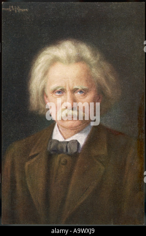 Edvard Hagerup Grieg Banque D'Images