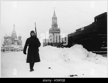 Lenins soldat à Tomb Banque D'Images