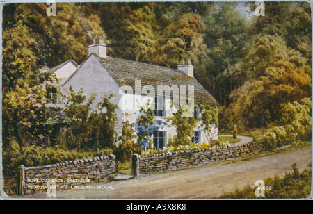 Wordsworth Dove Cottage Banque D'Images