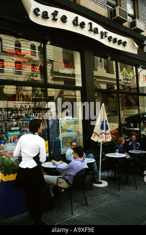 San Francisco Cafe De La Presse Francaise La France Pres De Chinatown California Usa American United States Of America Photo Stock Alamy