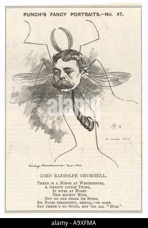 Randolph Churchill Fly Banque D'Images