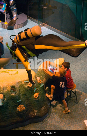 Hamilton Bermudes Bermudes Institut d'exploration sous-marine pour les garçons à la pièce Banque D'Images