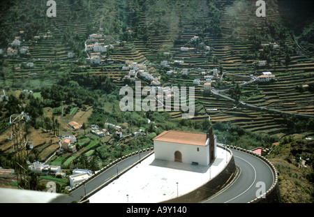 Valle Gran Rey La Gomera Canaries Espagne Banque D'Images