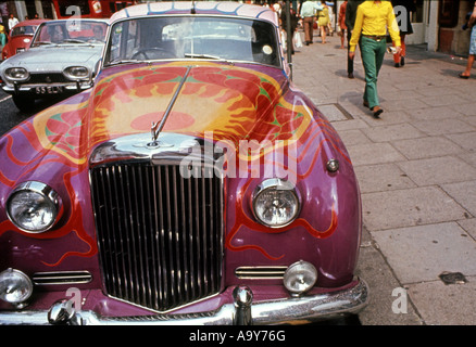 KINGS Road, Chelsea, Londres en 1965 Banque D'Images