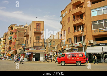 Scène de rue au Caire Banque D'Images