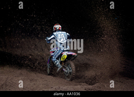 British Motocross Championship Racing à Hawkstone Park Shropshire England UK Banque D'Images