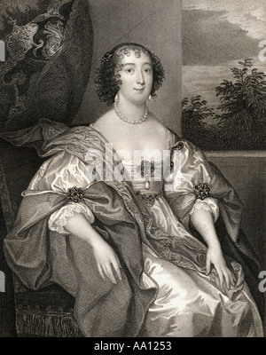 Lady Dorothy Sidney, née Percy, comtesse de Leicester, c1598 - 1659. Épouse de Robert Sidney Comte de Leicester. Banque D'Images