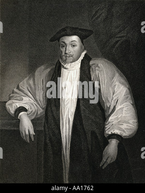 William Laud, 1573 -1645. L'archevêque de Canterbury. Conseiller religieux de Charles Ier d'Angleterre. Banque D'Images