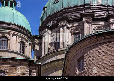 La cathédrale sur dômes Marie Reine du monde Montréal Québec Canada Banque D'Images