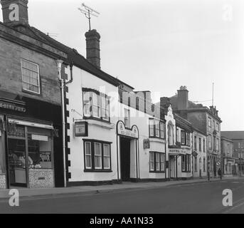 Red Lion Hotel Montséret Somerset 1973 en 7x6 numéro 0039 Banque D'Images