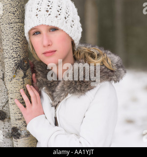 Portrait de jeune fille Banque D'Images