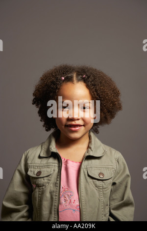 Portrait de jeune fille Banque D'Images