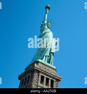 Statue de la liberté, Liberty Island, New York, NY, USA Banque D'Images