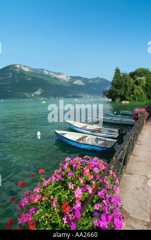 Lac, Lac Annecy, Annecy, France Banque D'Images