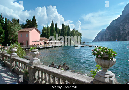 Lac, Riva del Garda, Lac de Garde, Italie Banque D'Images