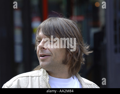 Mani Gary Mounfield Primal Scream le bassiste musicien guitariste stone roses Banque D'Images