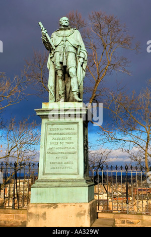 Field Marshall Son Altesse Royale le duc d'York Memorial Statue Banque D'Images