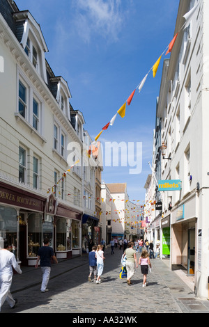 Le Pollet, High Street, St Peter Port, Guernsey, Channel Islands Banque D'Images