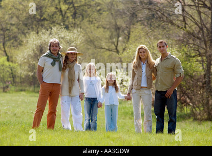 famille, otdoor Banque D'Images