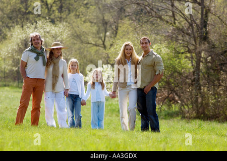 famille, otdoor Banque D'Images