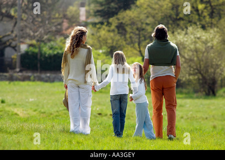 famille, otdoor Banque D'Images