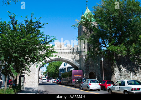 Porte Saint Louis, la ville de Québec, Québec, Canada Banque D'Images