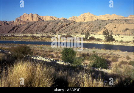 Bad Lands dans le désert de San Juan à l'ouest de l'Argentine Banque D'Images