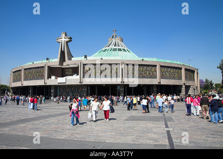 Basilique de Nuestra Señora de Guadalupe, Notre Dame de Guadalupe, Mexico, Mexique Banque D'Images
