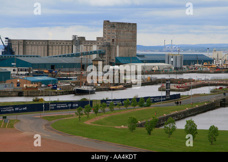 Les Ports de suite plc Leith Docks edinburgh scotland uk gb régénération Banque D'Images