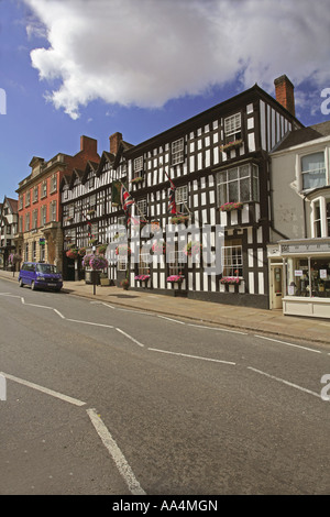 L'hôtel Feathers à Ledbury Herefordshire Angleterre UK Banque D'Images