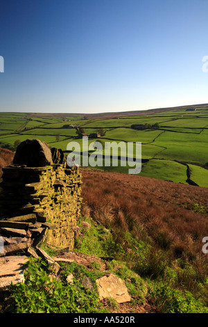 Crimsworth Doyen, Hebden Bridge, West Yorkshire, Angleterre, Royaume-Uni. Banque D'Images